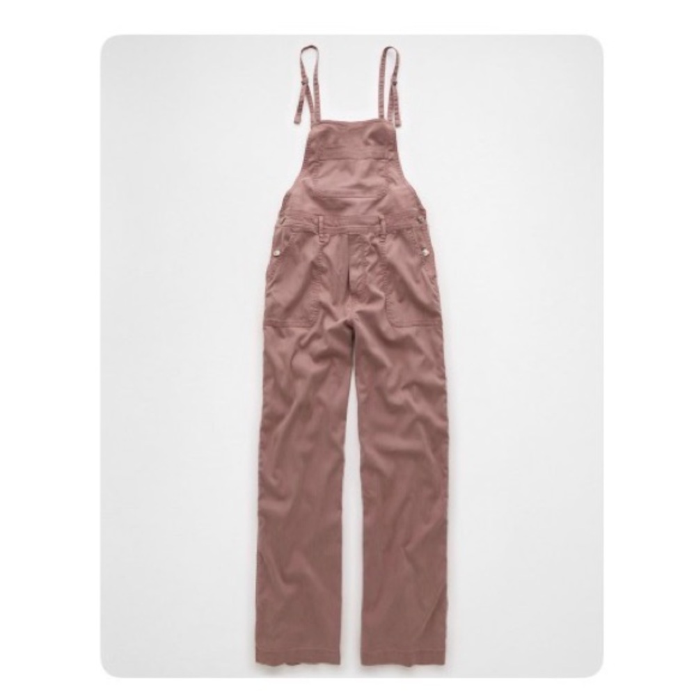 American Eagle Stretch Stovepipe Overall - Mauve